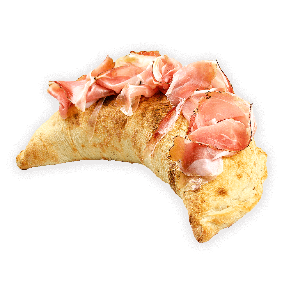 calzone alpino con speck alto adige