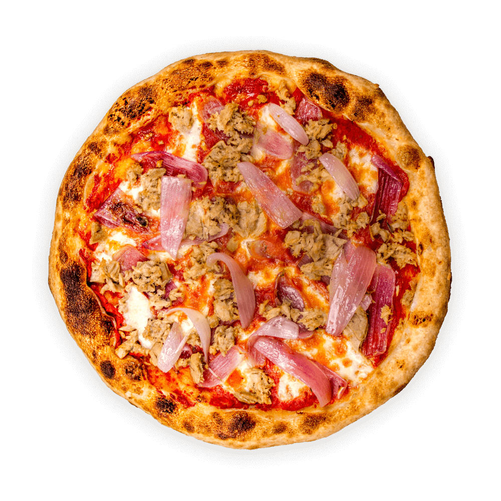pizza tonno e cipolla