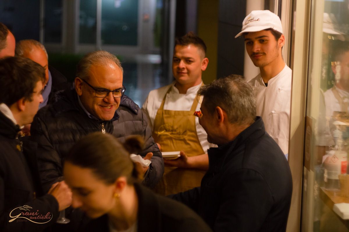 inaugurazione pizzeria grani antichi a mogliano veneto