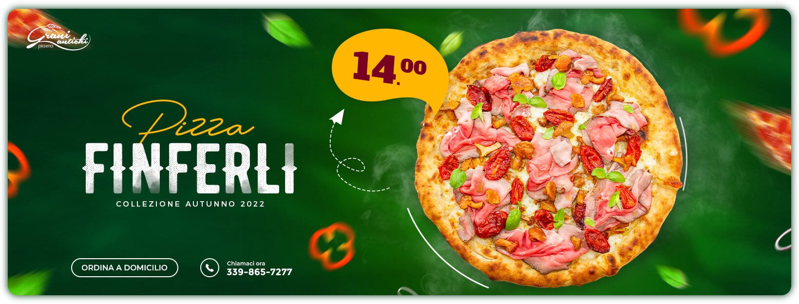 pizza finferli grani antichi