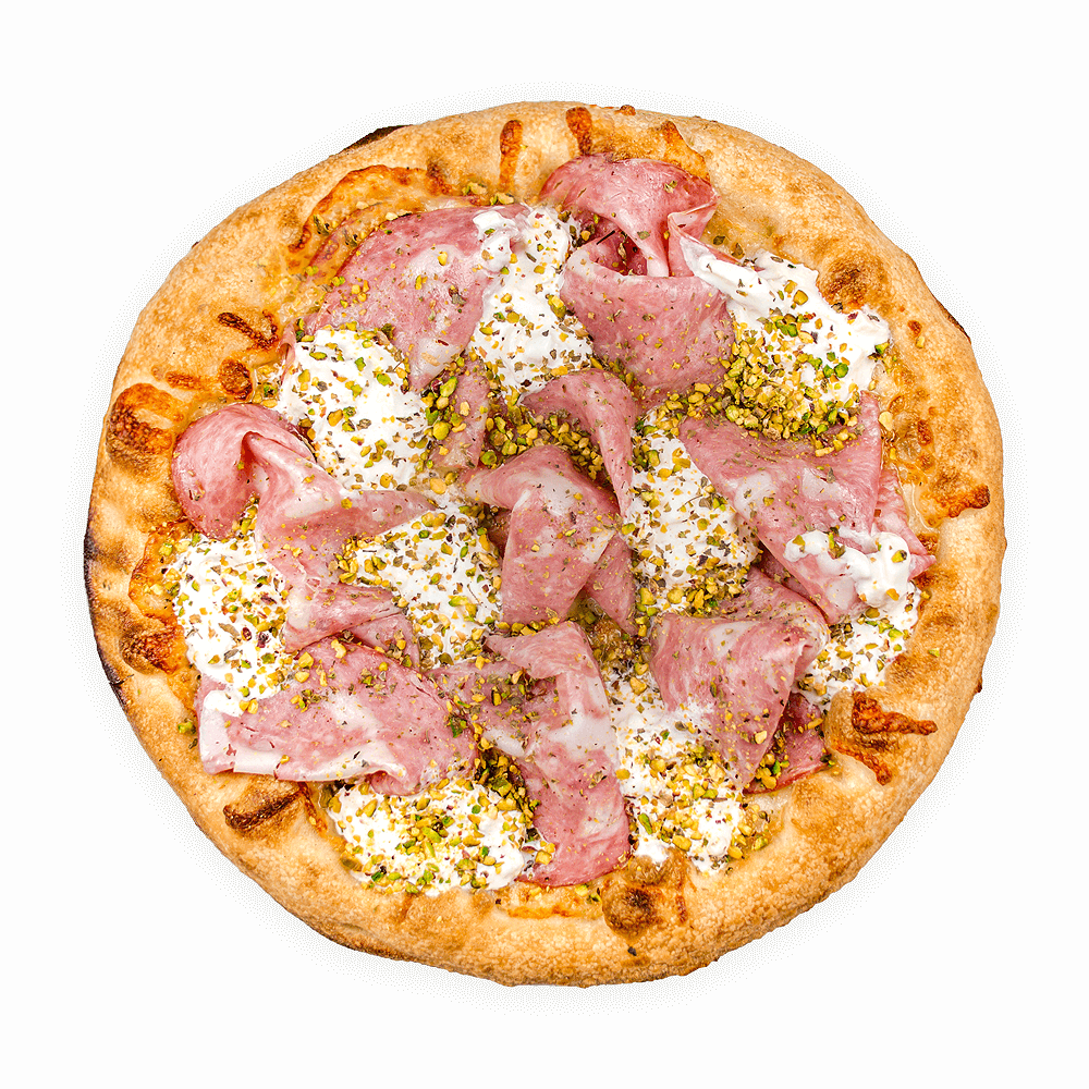 mortadella pizza grani antichi