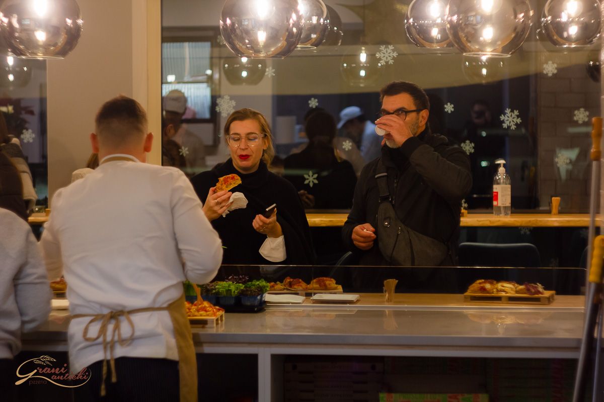 inaugurazione pizzeria grani antichi a mogliano veneto