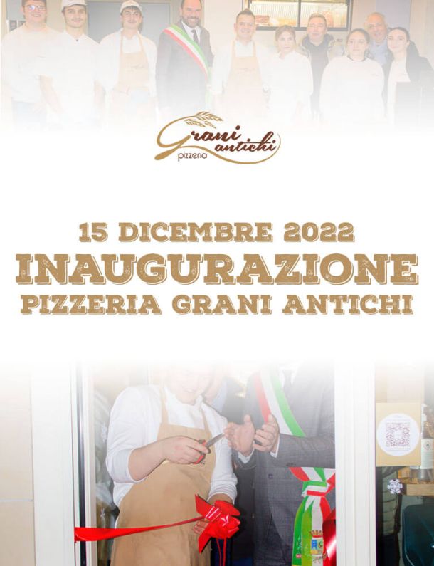 inaugurazione pizzeria grani antichi